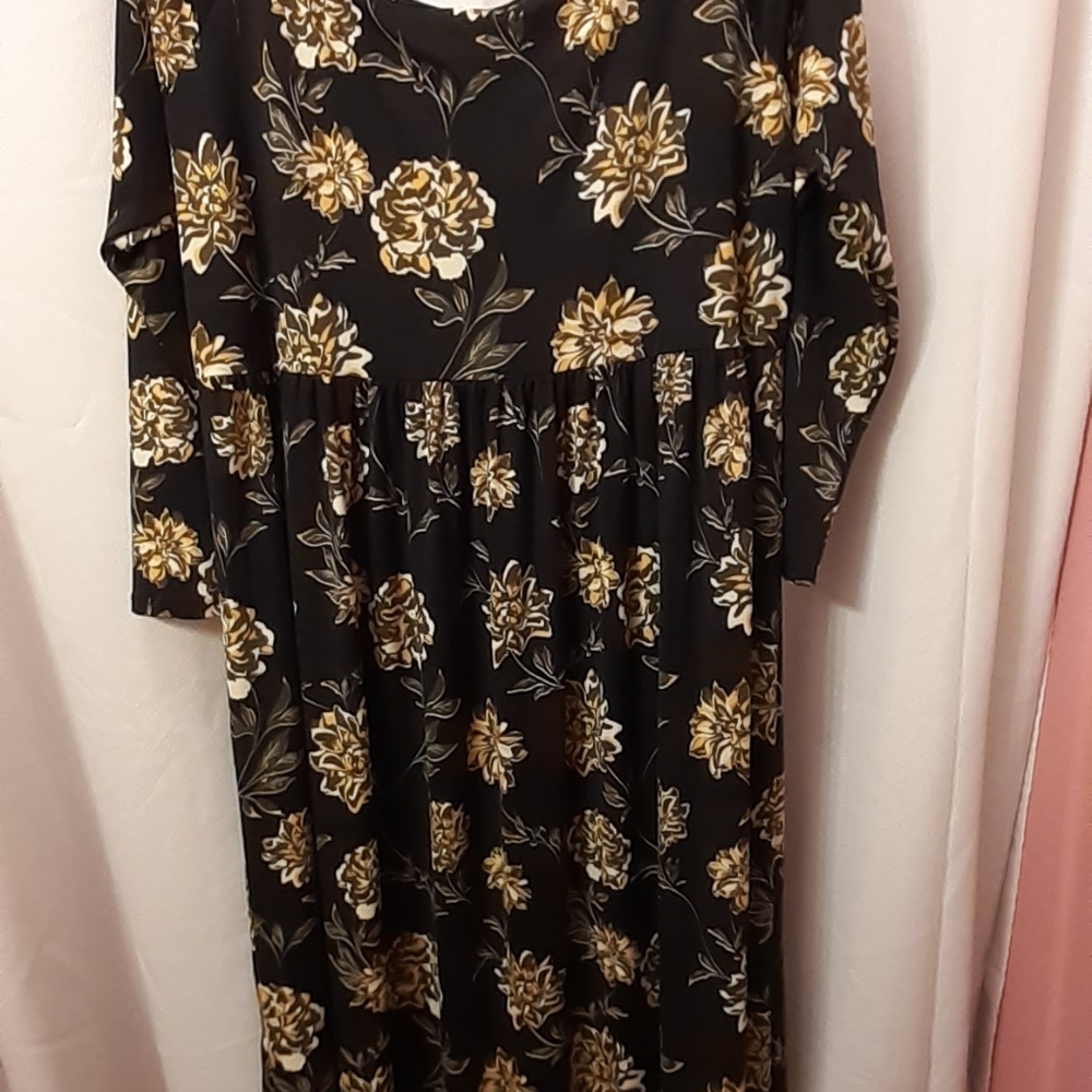 Long sleeve, long dress - Picture 2 of 3